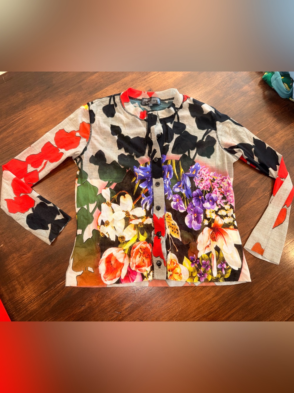 Petit Pois by Viviana G. Cropped cardigan xs